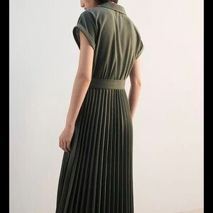The Clothing Company Olive Midi Dress